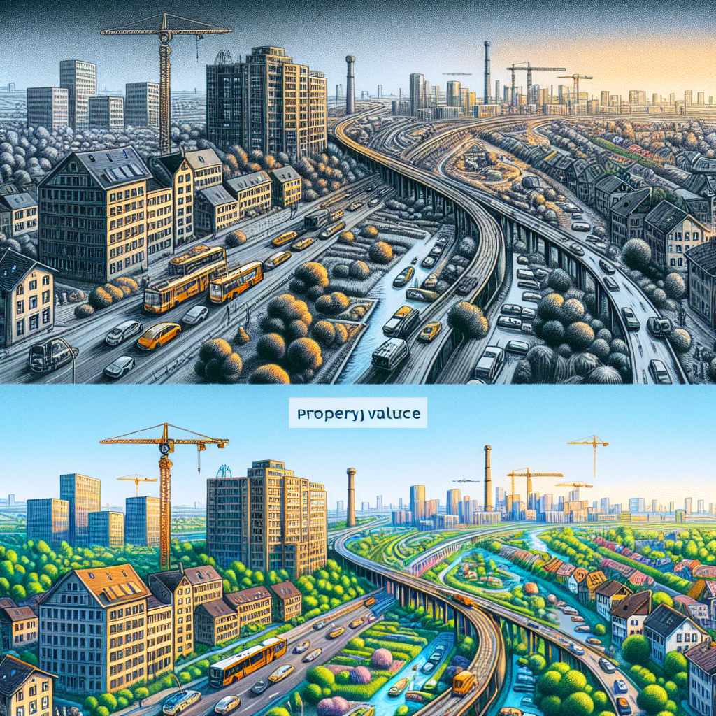 Bodenrichtwert-Auswirkungen von Infrastrukturprojekten in Berlin Frohnau